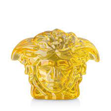 Medusa Lumiere Amber Paperweight
