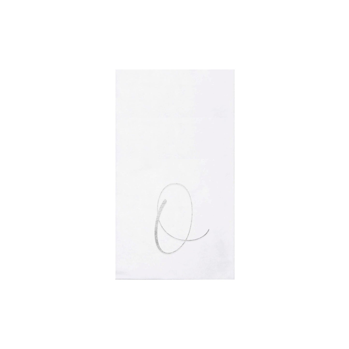 O Papersoft Napkins Monogram Guest Towels (Pack of 20)