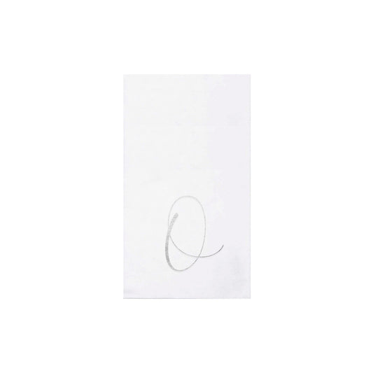 O Papersoft Napkins Monogram Guest Towels (Pack of 20)