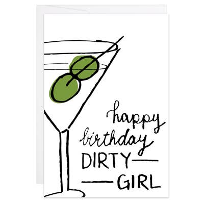 Dirty Girl - Mini Card