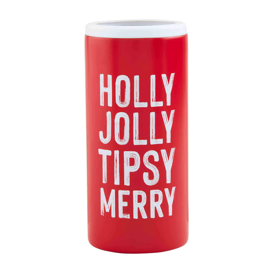 Red Christmas Seltzer Holder