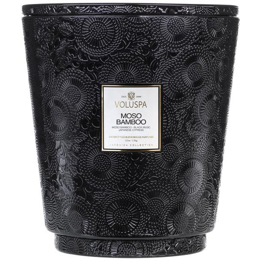 Moso Bamboo Hearth Candle