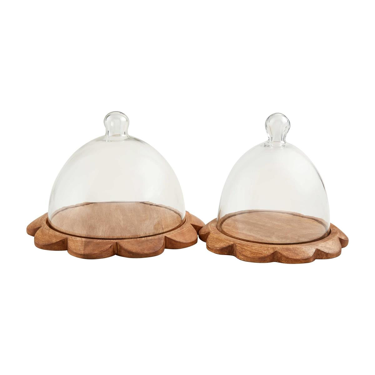 Scallop Cloche Set