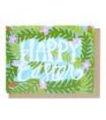 Thimblepress - Happy Easter Palm Single Card