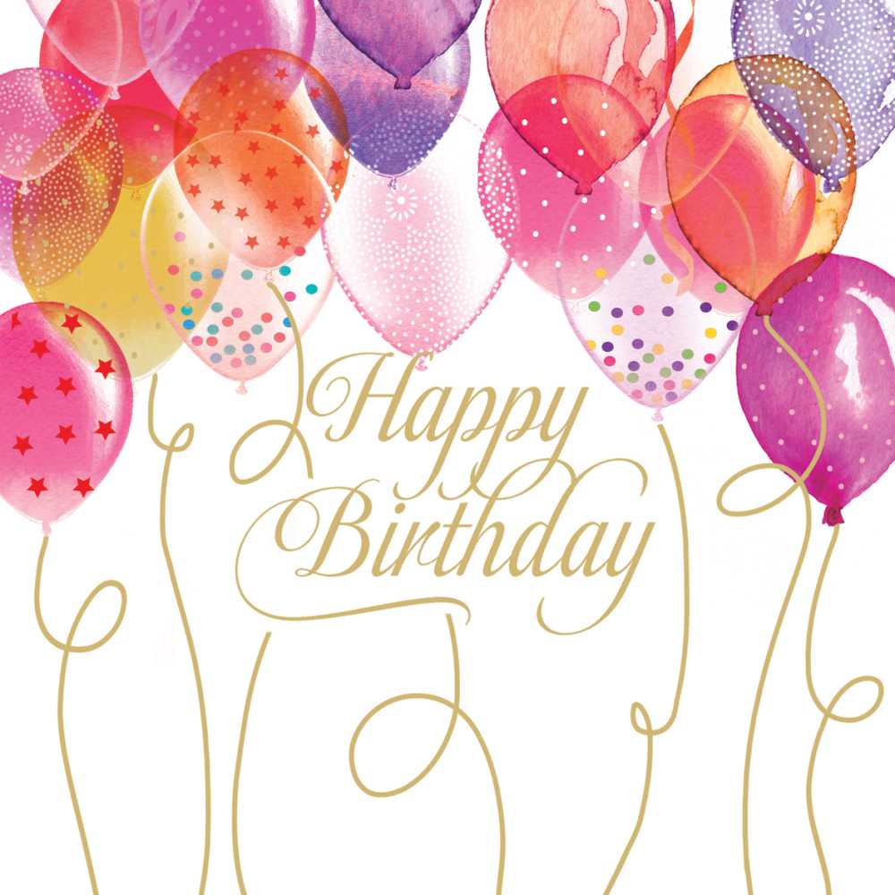 Birthday Balloons Luncheon