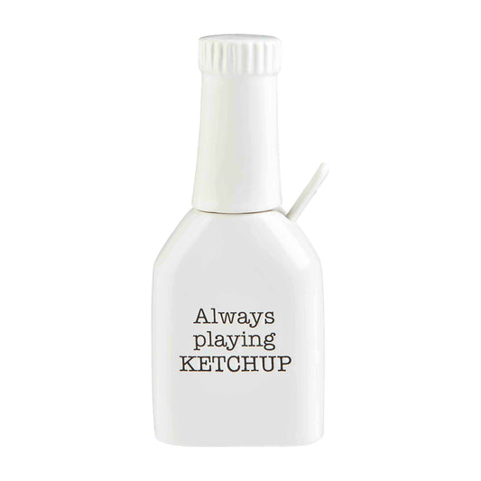 Ceramic Ketchup Holder