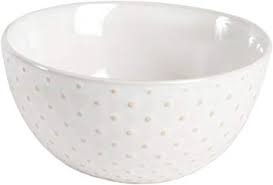 Swiss dot design bowl