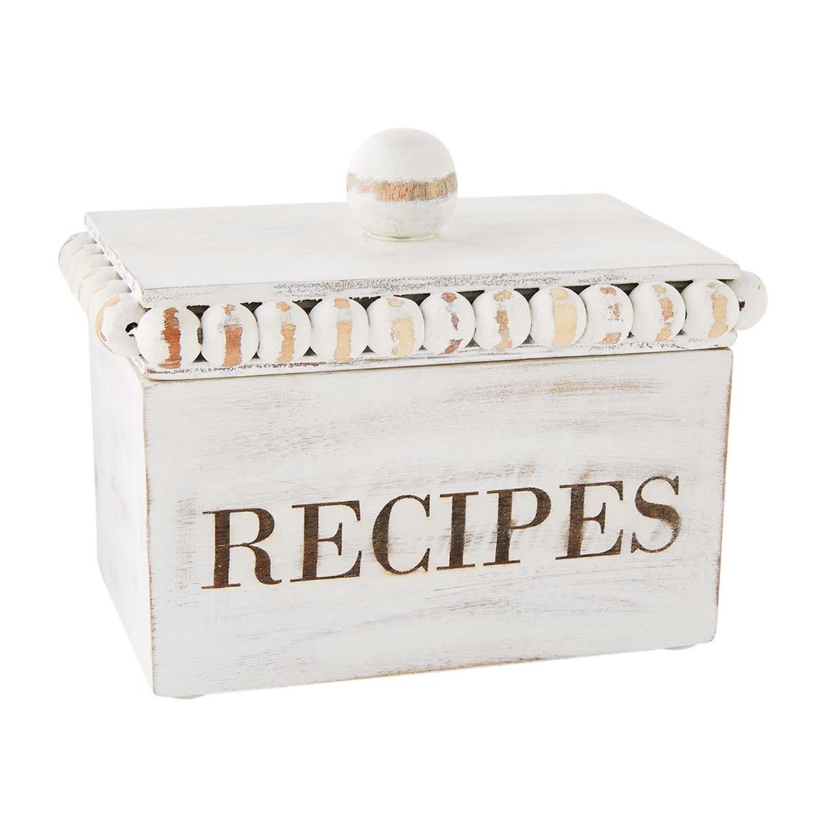 White Bread Recipe Box