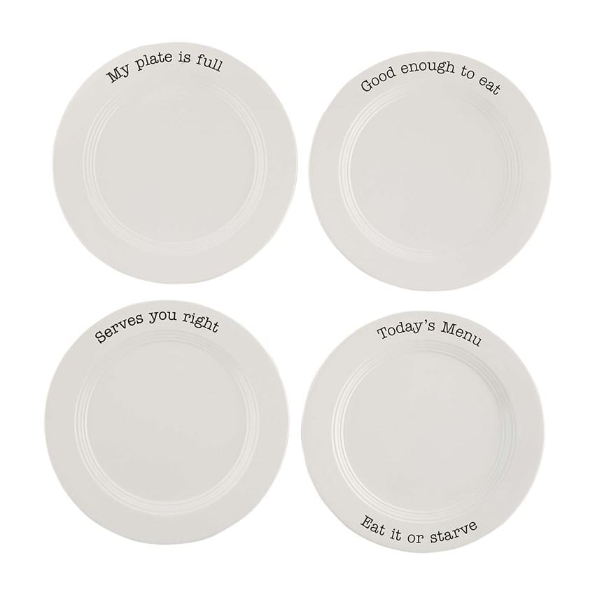 Table For 4 Dinner Plates