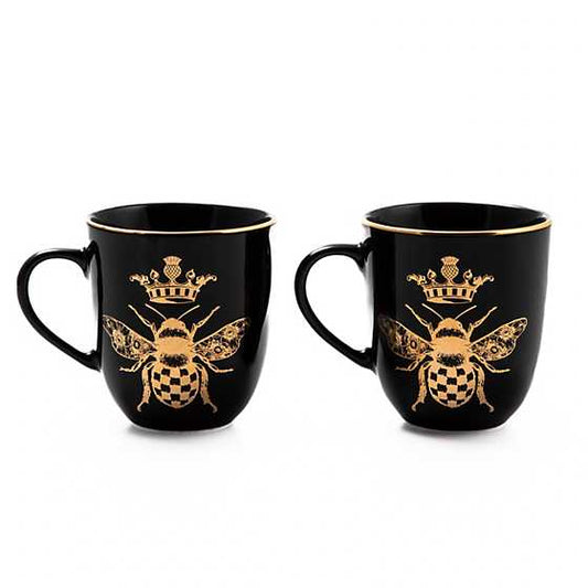 Queen Bee Mugs - Set of 2