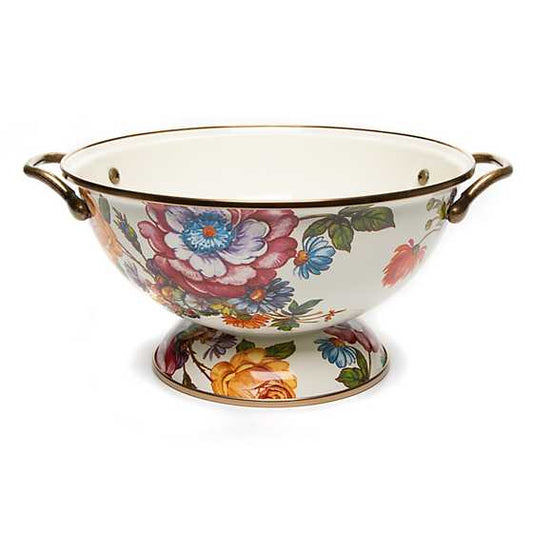 Flower Market Almost Everything Bowl - White