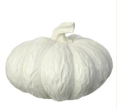 Glittered Pumpkin White