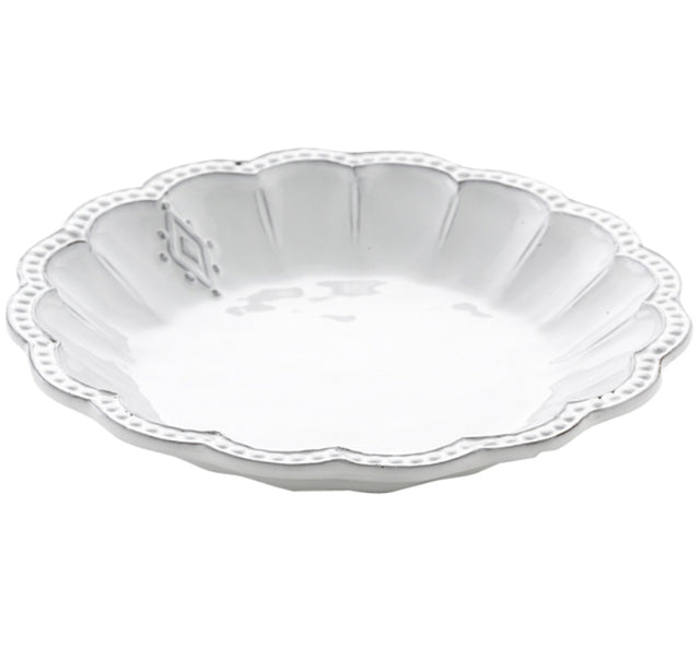 Bella Bianca Medallion Pasta/Soup Bowl
