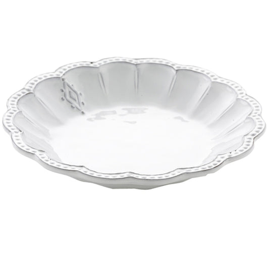 Bella Bianca Medallion Pasta Bowl