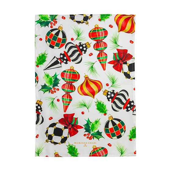 Deck the Halls Dish Towel