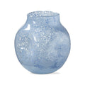 Blue Art Glass Vase