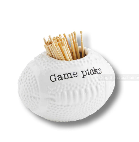 Football Toothpick Holder