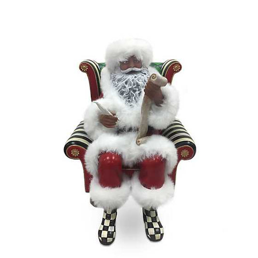 Wish List Black Santa