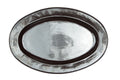 Pewter Stoneware 21" Oval Platter