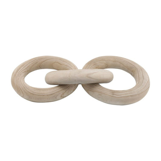 3 Wooden Rings Natural