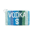 Stripes Vodka$ Blue Ombre Clutch