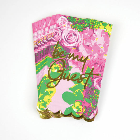 Guest Towel Rose Garden 16pk