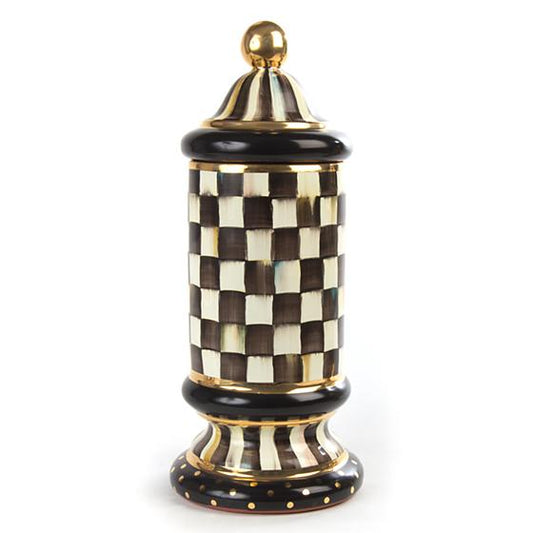 Courtly Check Column Canister