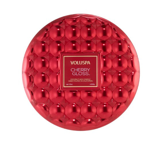 Cherry Gloss 3 Wick Tin