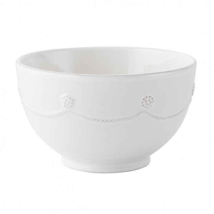 Berry & Thread Cereal Bowl - Whitewash