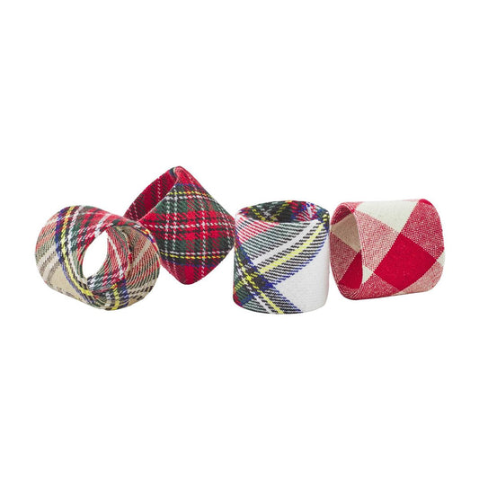 Tartan & Check Napkin Rings