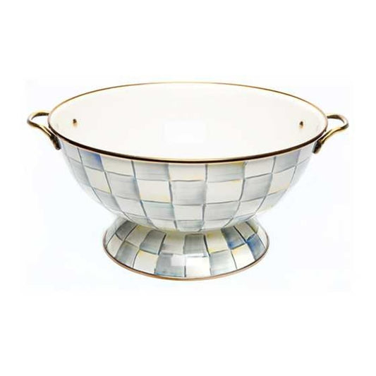 Sterling Check Enamel Everything Bowl