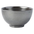 Pewter Stoneware Cereal/Ice Cream Bowl