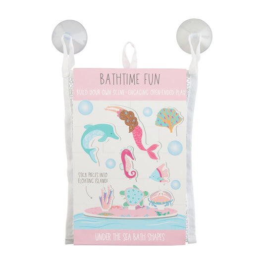 Pink Ocean Bath Stickable Set