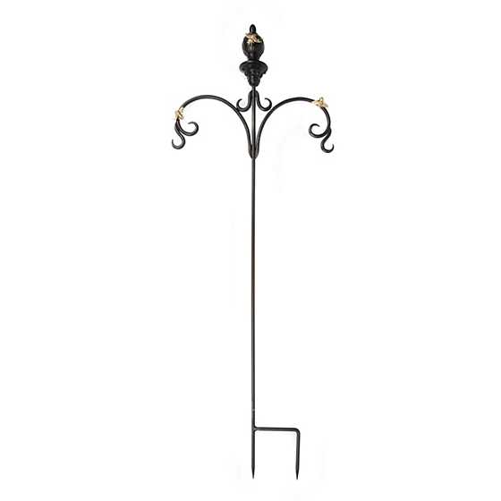 Golden Bee Garden Stake - Short