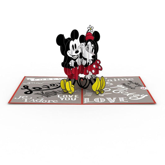 Disney's Mickey and Minnie In Love 3D card