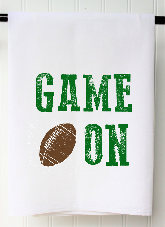 Game on Flour Sack Towel