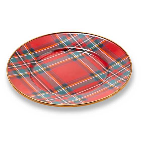 Tartastic Enamel Salad/Dessert Plate - Red