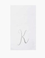 K Papersoft Napkins Monogram Guest Towels (Pack of 20)