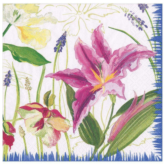 Isabelle's Garden Paper Dinner Napkins - 20 Per Package