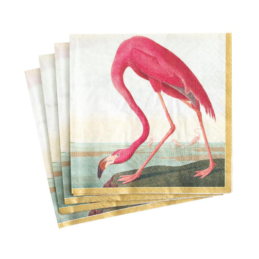 Audubon Birds Paper Cocktail Napkins - 20 Per Package