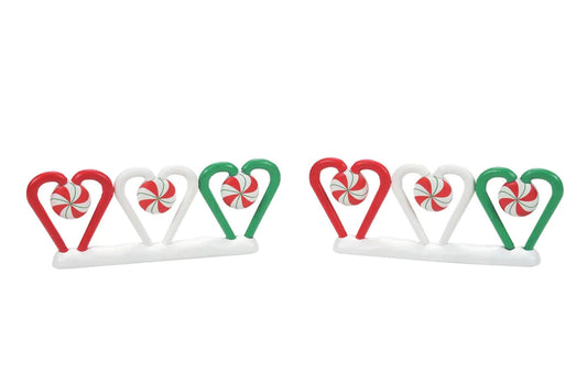 Candy Cane Fence Set of 2