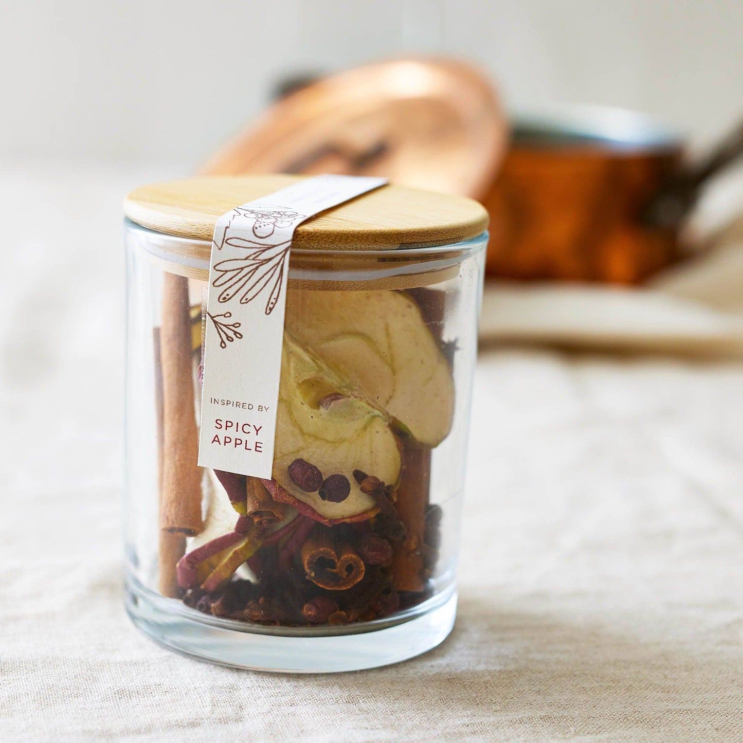 Spicy Apple  Inspired Stovetop Simmer