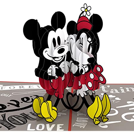 Disney's Mickey and Minnie In Love 3D card