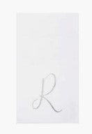 R Papersoft Napkins Monogram Guest Towels (Pack of 20)