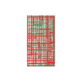 Papersoft Napkins Green & Plaid Guest Towels - 50