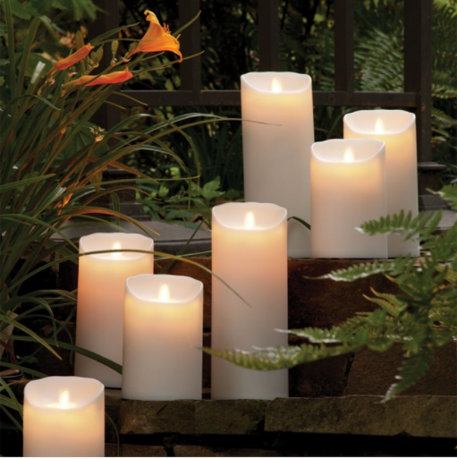 Lighti Moving Flame Pillar 3.5x5