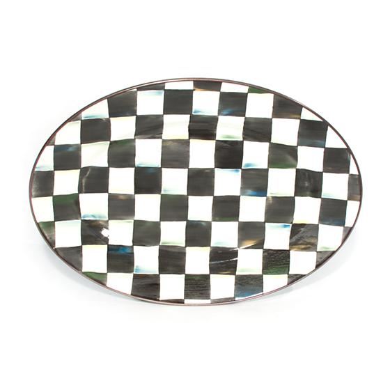 Courtly Check Large Oval Platter