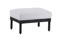 Willow Ottoman Washable White