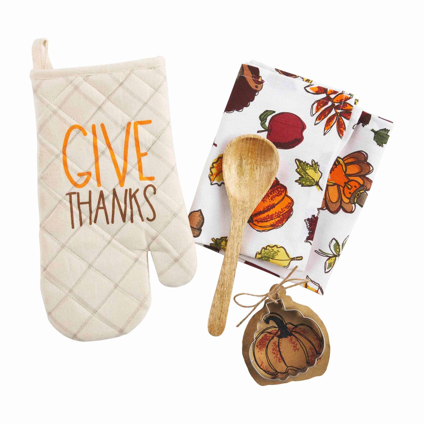 Give Thanks Oven Mitt And Towel Set