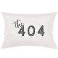 Gray Area Code Lumbar Pillow 805